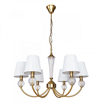 Светильник 72 см, Arte Lamp Gracie A7301LM-6PB, латунь