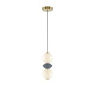 Подвесной светильник Maytoni 12*47-337 см, *LED*10W, 3000K, Maytoni Brosche MOD362PL-L10GR3K, Латунь
