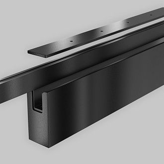 Трековый светильник  TR151-1-18W4K-B 34,6*2,4*-4,9 см, *LED*18W, 4000K, Maytoni technical FLARITY TR151-1-18W4K-B, Черный