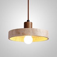 Подвесной светильник PORS Dark brown 21*21*11 см, 1*E27*60W, ImperiumLoft pors01, Коричневый