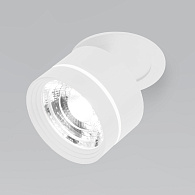 Точечный светильник LED 8W, 4200 К, 8*8*8,4 см, белый, Elektrostandard Stark 25035/LED