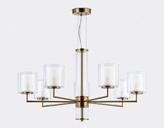 Подвесная люстра **44-126 см, 7*E14*40W, K, Ambrella Light High Light LH56013, латунь