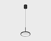 Светильник 18 см, 12W, 3000K, ITALLINE IT08-8022 black 3000K, черный