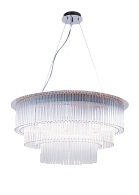 Люстра Ø600 x H320, мм, 8*40W (320W), CHR(Хром) NewRgy 2424R/8 CHR