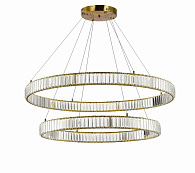 Люстра L800 x W1000 x H1200, мм, 110W 4000K, BRASS(Латунь) NewRgy D2107-DW-8+10 BRASS