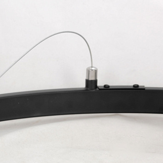 Люстра подвесная Lussole Bubbles LSP-8395, диаметр 85 см, черный-хром