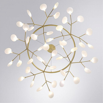 Подвесной светильник 102*33 см, 45*G4*3W золотистый Arte Lamp Candy A7272SP-45GO
