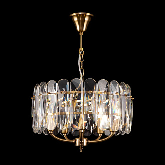 Люстра подвесная Maytoni Suite MOD122PL-05BS, диаметр 43 см, латунь