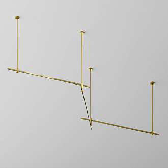 Шинопровод магнитный 1м Maytoni Flarity TRX154-111BS, латунь