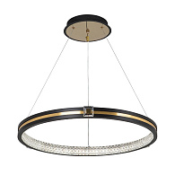 Подвесной светильник 60*60*140 см, LED 60W, 3000 / 6000K, Черный, Латунь LED4U L77084-1