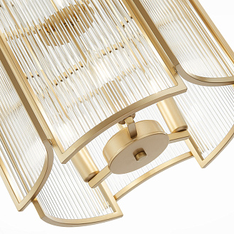 Люстра подвесная 56 см, 480W, ST LUCE COSENZA SL1234.203.08 Шампань