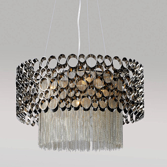 Люстра 50 см, Crystal Lux FASHION SP4 D50 Никель