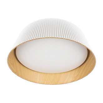 Потолочный светильник 46*16 см, 1*LED*24W 4000K белый, дерево LOFT IT Evans 10224 White