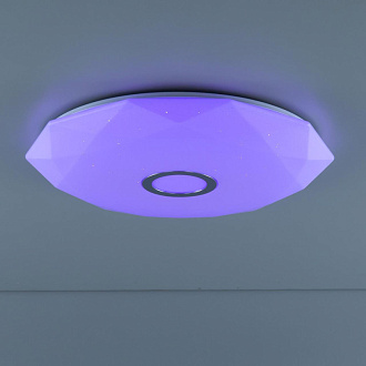 Светильник 50 см, 60W, 3000-5500K Citilux Диамант Смарт CL713A60G, белый