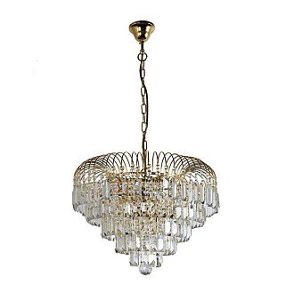 Люстра подвесная *46*35 см, 8*E14*40W, Arti Lampadari Sabina Sabina E 1.5.46.100 G, Золото