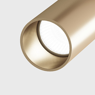 Светильник 20*5 см, GU10 50W, Maytoni Elti C020CL-01GB, черный-золото