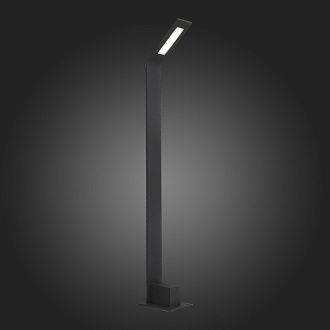 Светильник уличный наземный 16*10 см, 6W 4000K ST LUCE ANSA SL094.445.01 Черный