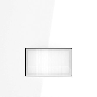 Датчик движения встраиваемый Voltum S70, белый  пластик  VLS070501