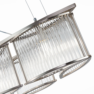 Люстра подвесная 89*33 см, ST LUCE VELLETRI SL1627.103.06 Хром