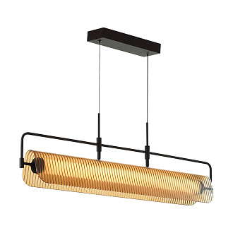 Подвес линейный 99*11*150 см, 1 LED*35W, 3000 К, Odeon Light Liner, черный 5056/35L