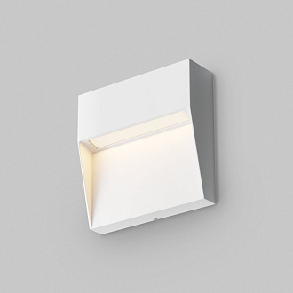 Подсветка для лестниц 11*11 см, LED 3W, 3000К, Белый Maytoni Mane O047SL-L3W3K