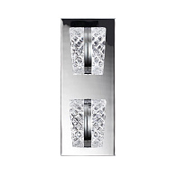 Бра 15*15*38 см, 1 LED*8W, 4000 К, Odeon Light Mirage, хром 5029/8WL