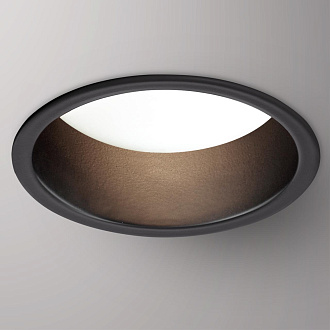 LED светильник 10 см, 12W, 4000K, Novotech Tran 358902, черный, вр 8,8 см