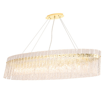 Люстра 30*120*25 см, 12*E14*40W Золото Crystal Lux OVIEDO SP12 L1200