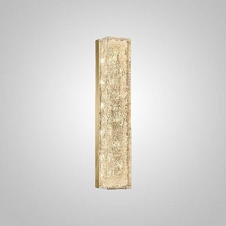 Бра OLAGUS WALL H33 Brass 9*9*33 см, 1*LED*24W, 3000, 4000, 6000K, ImperiumLoft olagus-wall01, Латунь