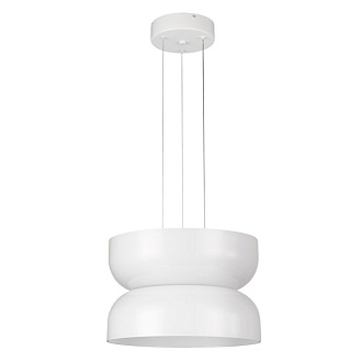 Светильник подвесной 33*21 см, 1 LED*10W, 4000 К, Divinare Opal 5246/33 SP-10, Белый