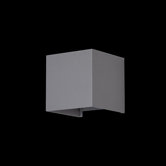 Уличный настенный светильник Maytoni Fulton O572WL-L6GR, серый/матовый