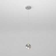 Подвесной светильник светодиодный 8 см 4200K 1W Eurosvet  Wonder 50234/1 LED дымчатый