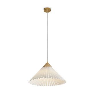 Подвесной светильник 42-225 см, 1*E27*60W Freya insley FR5533PL-01BS1, Латунь