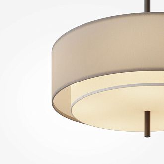 Подвесной светильник 50*50*346 см, 5*E27*60W, Maytoni Bergamo MOD613PL-05GR1, черный