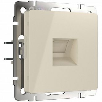 W1181003 Розетка Ethernet RJ-45, слоновая кость Werkel, 4690389155857