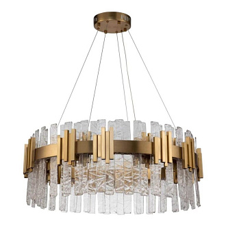 Светильник подвесной ElegantLight DZN-5027 БРОНЗА D600*200/H1200/1/LED/.W/4500K Iceberg 23-01