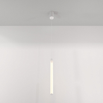 Светодиодный светильник 3*95 см, 20W, 3000K, 2600Lm, 3-5 м2 Maytoni Pendant Ray P022PL-L20W3K, белый