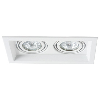 Точечный светильник Arte Lamp A6661PL-2WH белый, вр 10,2*19,6 см