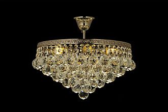 Люстра потолочная *38*32 см, 5*E27*60W, Arti Lampadari Castellana Nickel Castellana E 1.3.38.501 N, Матовый никель