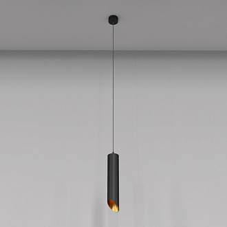 Светильник 6 см, Maytoni Lipari P044PL-01-30GU10-B, черный-золото