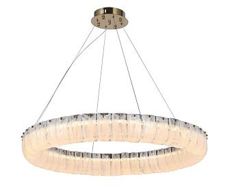 Подвесная люстра 80 см, 72W, 3000K, Kink Light Гэлли 07599-80,36, латунь
