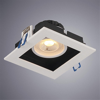 Встраиваемый светильник 11 см 5W 3000K Arte Lamp GRADO A2905PL-1WH белый