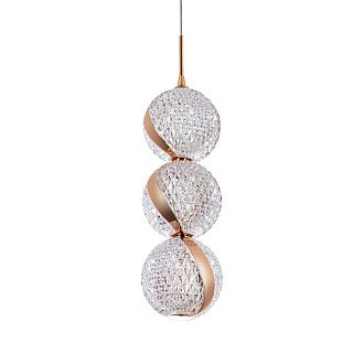 Подвесной светильник 10*10*200 см, LED 15W, 4000K, Золото MODESTYLE MS.89120.1