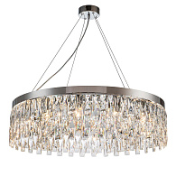 Подвесной светильник 800*800*255/1255 мм, 12*E14 хром Indigo Anna V000386, 12029/12P Chrome