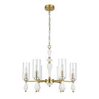 Подвесная люстра 60 см, Lumion Neoclassi Galana 8428/6, латунь