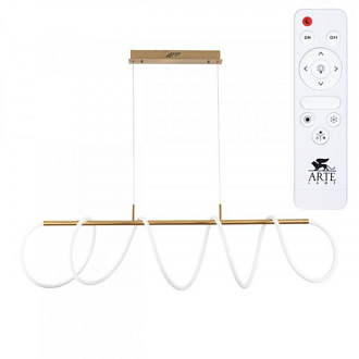 Люстра 150 см, 1*LED 47W 4000K медный Arte Lamp Klimt A2850SP-45PB