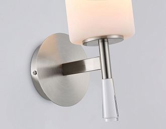 Бра 16*12*28- см, 1*E27*60W, K, Ambrella Light High Light LH56255, никель