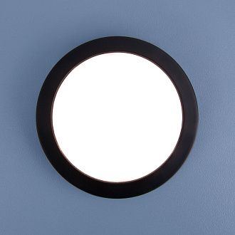 Точечный светильник LED 5W, 3300 К, 0*0*0 см, черный, Elektrostandard Aster DSKR80 5W 3300K, вр 6,5 см