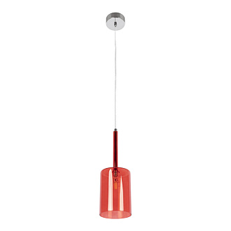 Подвесной светильник 10 см, 1*G4*5W хром Loft It Spillray 10232/C Red
