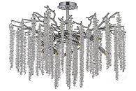 Люстра потолочная *76*55 см, 10*G9*40W, Dio D`arte Tavenna Nickel Tavenna H 1.3.76.100 N, Никель